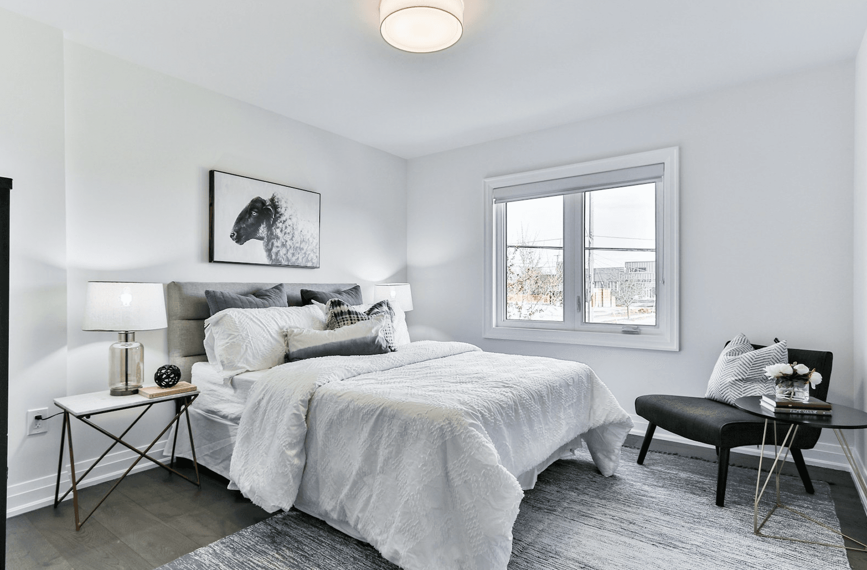 Short-term rental bedroom